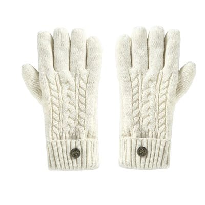 Celtic Weave Knit Ladies Gloves
